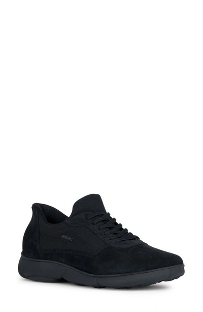 Geox Nebula Easy In Water Resistant Sneaker In Black | ModeSens