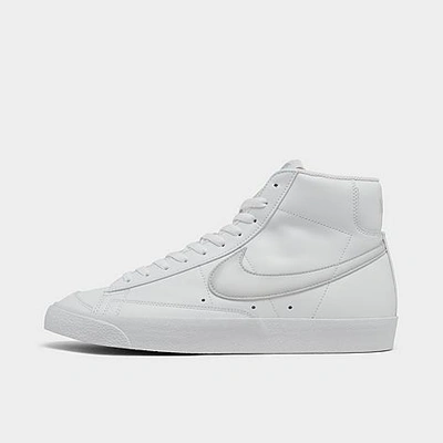 Shop Nike Blazer Mid '77 Vintage Casual Shoes In White/photon Dust/white