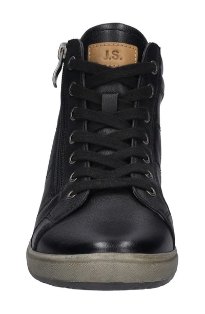 Shop Josef Seibel Caren 60 Sneaker In Black