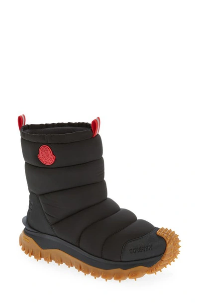 Shop Moncler Genius Trailgrip Gore-tex® Waterproof Après Snow Boot In Black