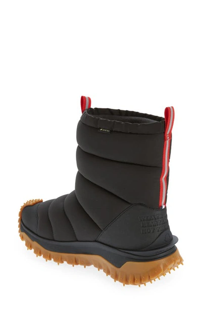 Shop Moncler Genius Trailgrip Gore-tex® Waterproof Après Snow Boot In Black