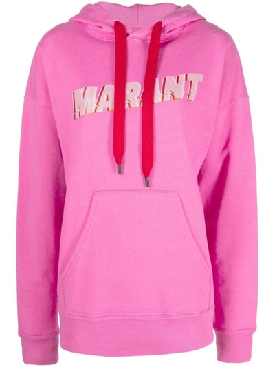 Shop Isabel Marant Étoile Mansel Sweatshirt Clothing In 40pk Pink