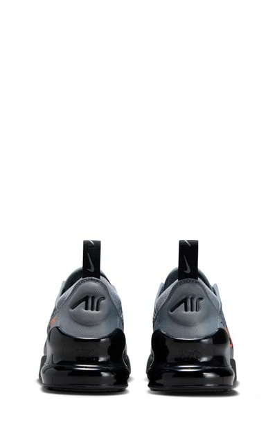 Shop Nike Kids' Air Max 270 Sneaker In Smoke Grey/ Black/ Mandarin
