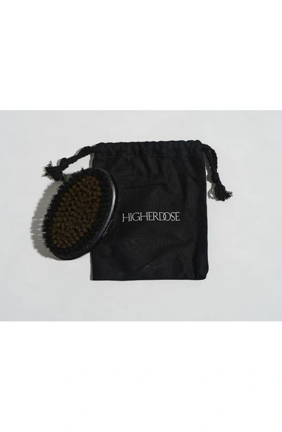 Higherdose Supercharge Copper Body Brush In Black