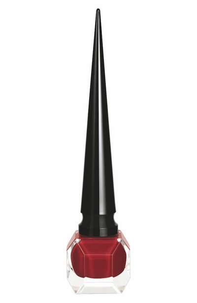 Shop Christian Louboutin Lalaque Le Vernis Brillant In Very Prive Red 118