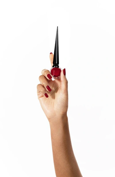 Christian Louboutin Lalaque Le Vernis Brillant In Very Prive Red 118