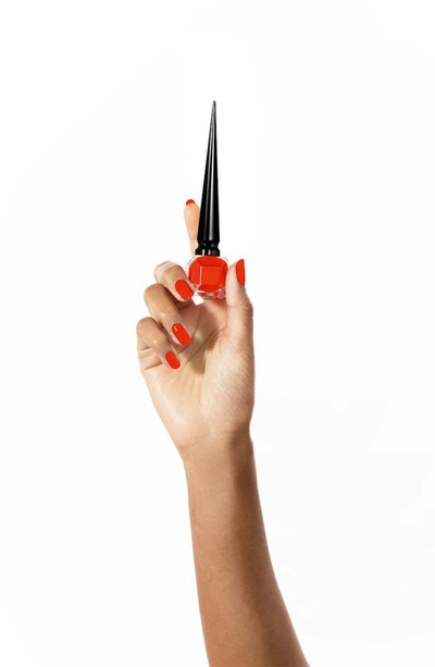 Christian Louboutin Lalaque Le Vernis Brillant In Oranja Coccinella 506