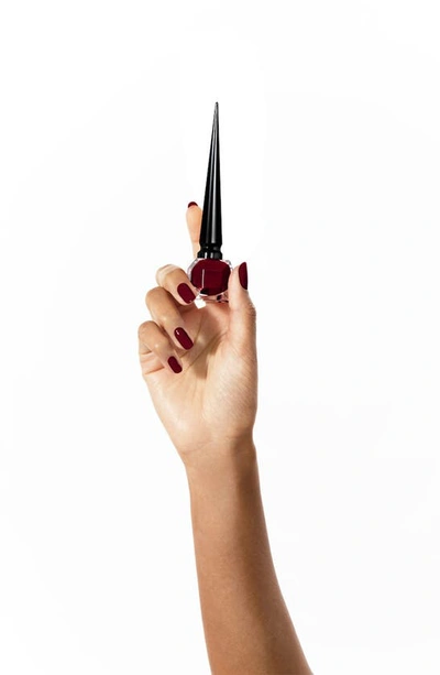 Christian Louboutin Lalaque Le Vernis Brillant In Sevillana Wine 148