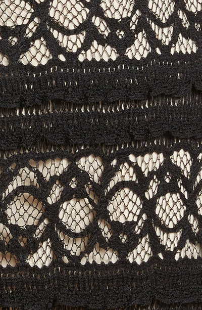 Likely Albie Long Sleeve Lace Dress In Black