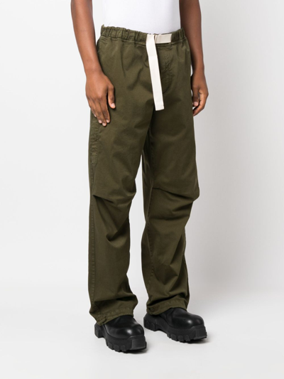 Shop Darkpark Jordan Cotton Trousers In Green