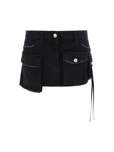 Shop Attico Fay Mini Skirt