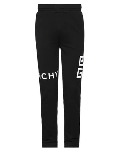 Givenchy Man Pants Black Size M Cotton In Black