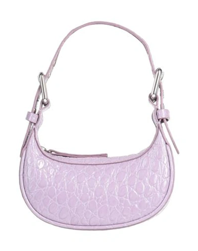 Shop By Far Woman Handbag Lilac Size - Cowhide In Purple