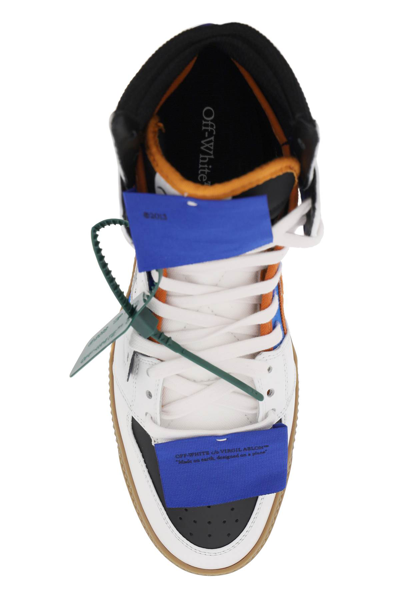 Shop Off-white 3.0 Off Court Sneakers In Bleu Fluo (white)