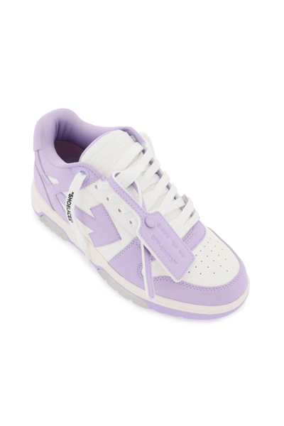 Shop Off-white Out Of Office Sneakers In White Lilac (white)