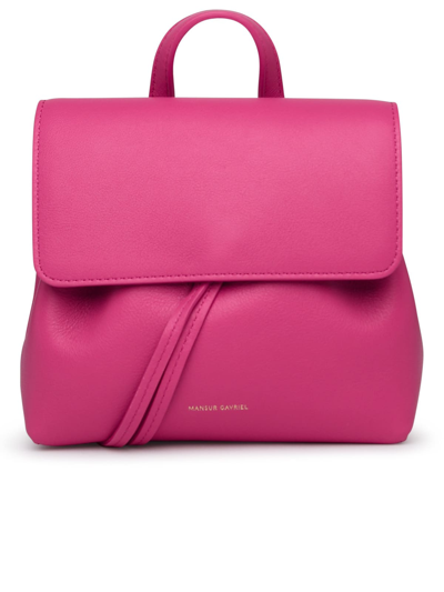 Shop Mansur Gavriel Small Lady Soft Bag In Pink Leather