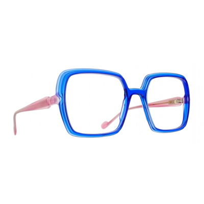 Shop Caroline Abram Kacey 261 Glasses In Blu