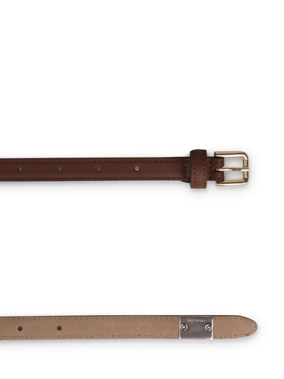 Shop Dolce & Gabbana Buckled Leather Belt