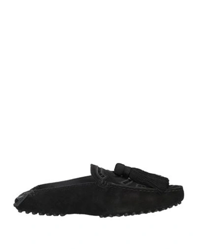Shop Tod's Woman Mules & Clogs Black Size 5.5 Soft Leather