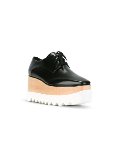 Shop Stella Mccartney Elyse Platform Brogues In Black