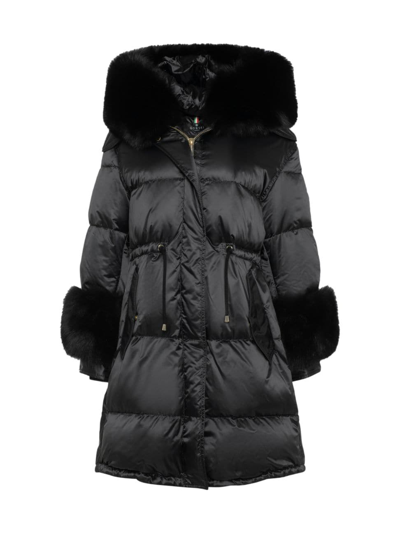 Shop Gorski Women's Apres-ski Jacket In Black