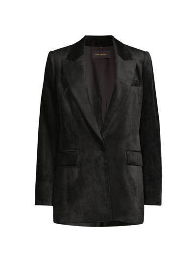 Shop Kobi Halperin Women's Arlene Tailored Jacket In Black