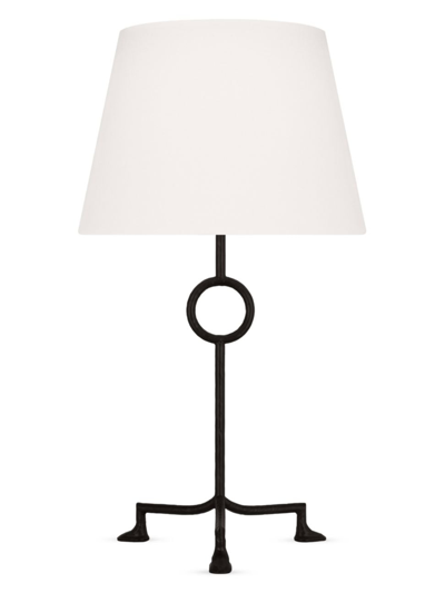 Shop Chapman & Myers Montour Large Table Lamp In Aged Iron
