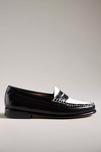 Shop Bass Weejuns Whitney Loafers In Black