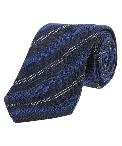 Shop Brioni Standard Tie 8x150 Tie In Blue