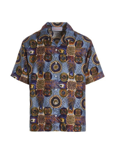 Shop Bluemarble All-over Print Shirt In Multicolor