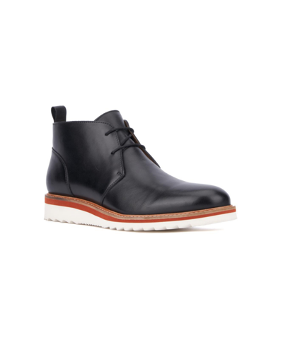 Shop Vintage Foundry Co Men's Leather Lewis Boots In Black