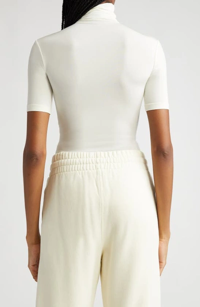 Shop Off-white Off Stamp Second Skin Funnel Neck Top In White