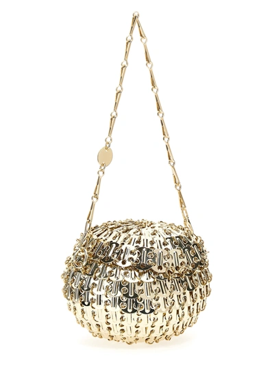 Shop Rabanne Small 1969 Gold Ball-shaped Hand Bags Gold