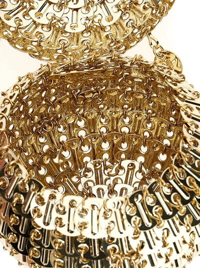 Shop Rabanne Small 1969 Gold Ball-shaped Hand Bags Gold