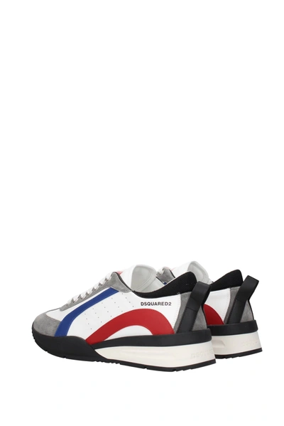 Shop Dsquared2 Sneakers Legend Leather White Blue