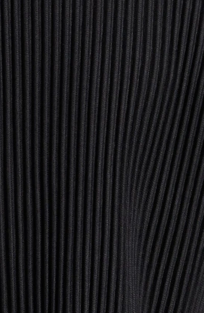 Shop Issey Miyake Basics Pleated Blazer In Black