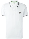Gucci Tiger Polo Shirt In White
