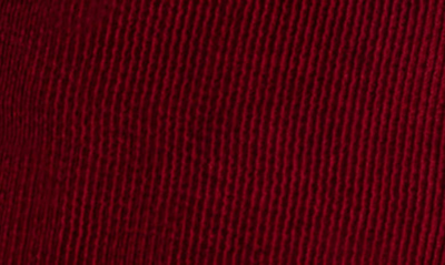 Akris Punto Corduroy Puff-sleeve Mini Dress In 069 Garnet