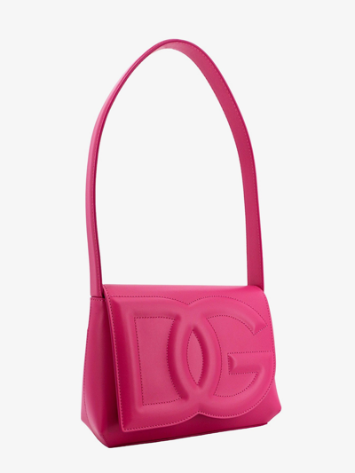 Shop Dolce & Gabbana Woman Shoulder Bag Woman Pink Shoulder Bags