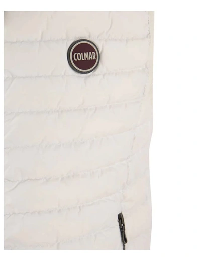 Shop Colmar Jackets In Bianco/ghiaccio