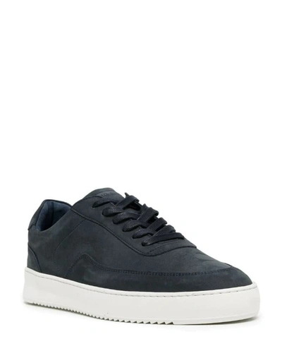 Shop Filling Pieces Sneakers In Blue