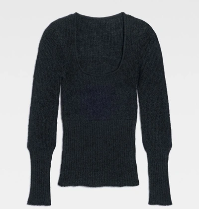 Shop Jacquemus Sweaters Black In Nero