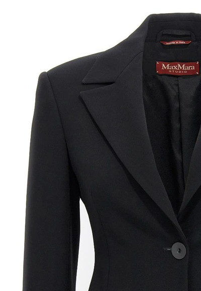 Shop Max Mara Jackets In Black