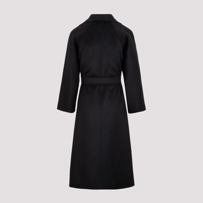 Shop Max Mara Ludmilla Coat In Black