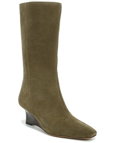 Shop Vince Beverly Leather Mid Shaft Boot