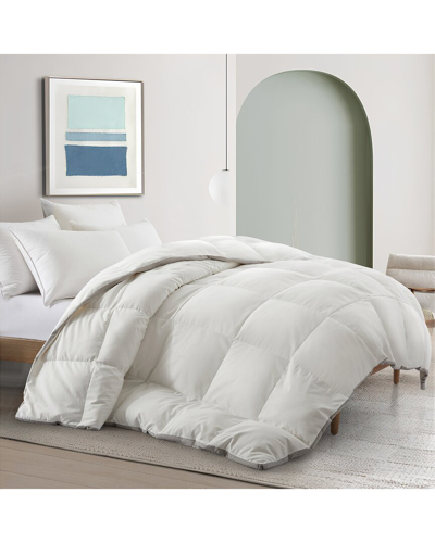 Shop Unikome Weighted White Down Feather Comforter