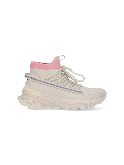 Shop Moncler "monte Runner" Sneakers In White