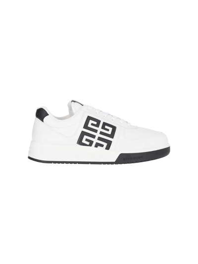 Shop Givenchy "4g" Sneakers In Black  