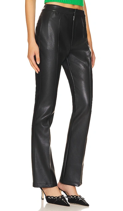 Shop Line & Dot Reina Faux Leather Pants In Black