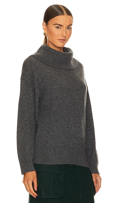 Shop Equipment Mathilde Turtleneck Sweater In Charcoal